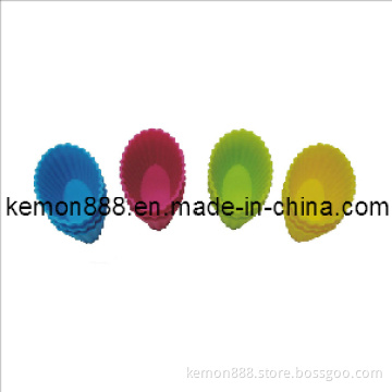 Set of 12PCS Silicon Oval Cupcake Cups
